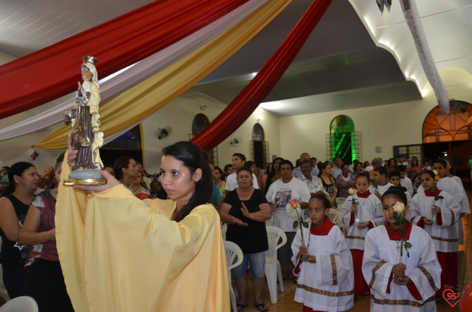 Missa em honra a padroeira Nossa Senhora do Carmo
