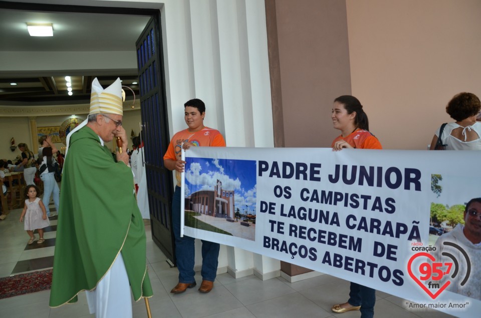 Posse Pe. Junior Caetano na Paróquia Cristo Rei