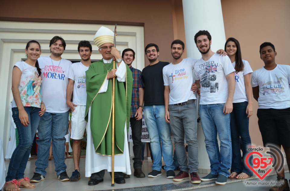 Posse Pe. Junior Caetano na Paróquia Cristo Rei