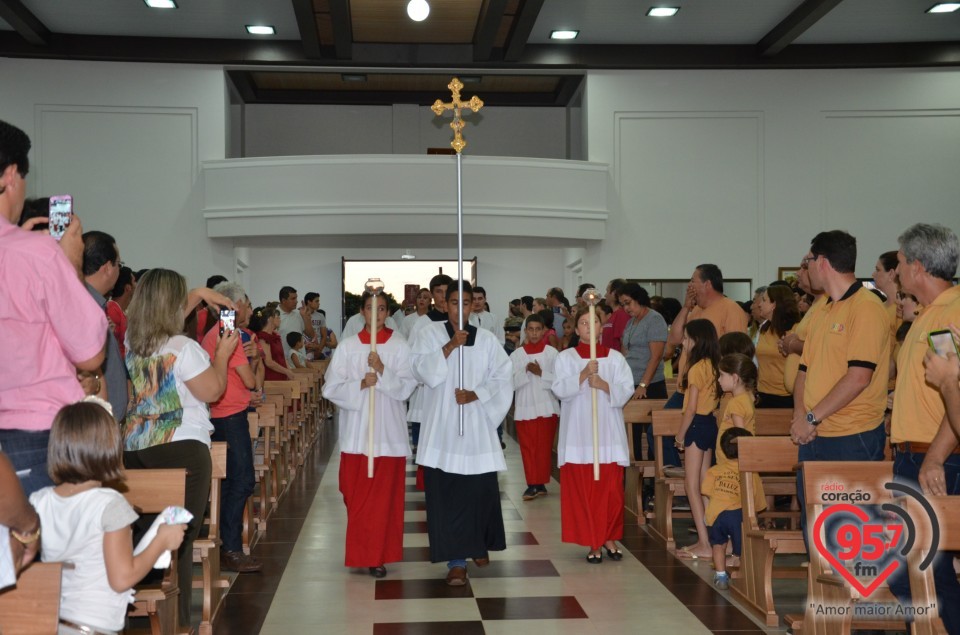 Posse Pe. Junior Caetano na Paróquia Cristo Rei