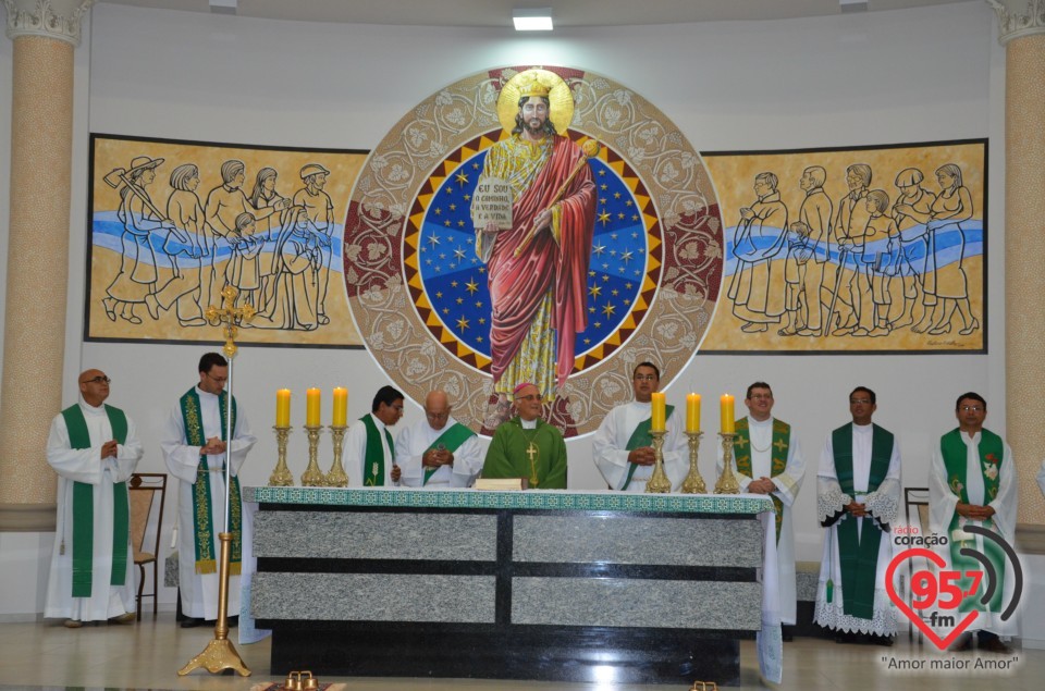 Posse Pe. Junior Caetano na Paróquia Cristo Rei