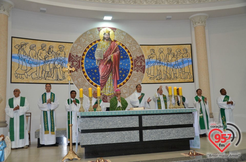 Posse Pe. Junior Caetano na Paróquia Cristo Rei