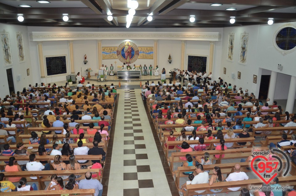 Posse Pe. Junior Caetano na Paróquia Cristo Rei