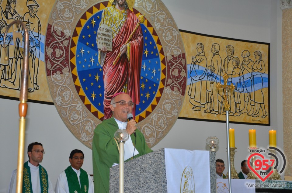 Posse Pe. Junior Caetano na Paróquia Cristo Rei