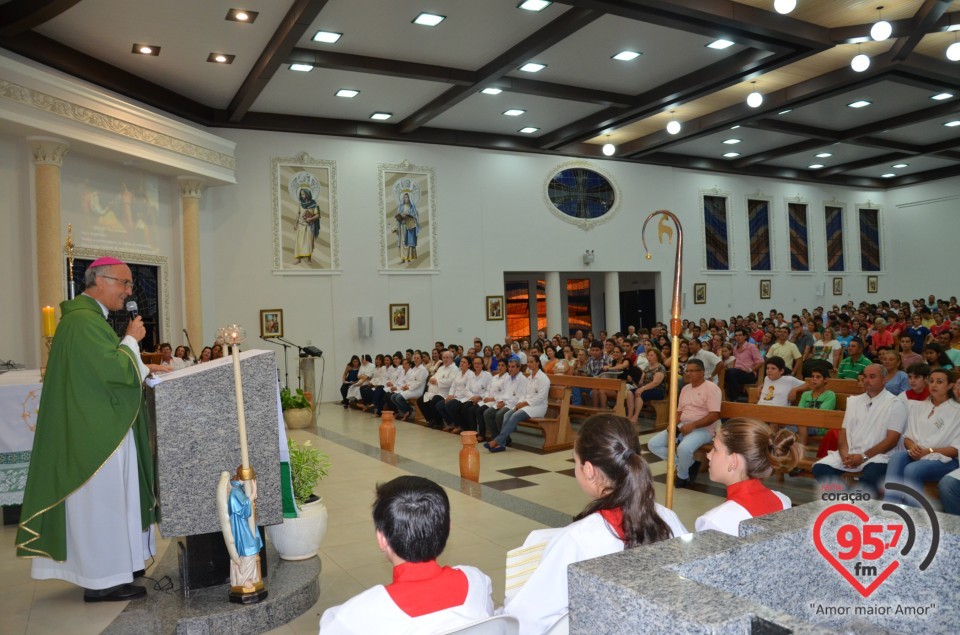 Posse Pe. Junior Caetano na Paróquia Cristo Rei