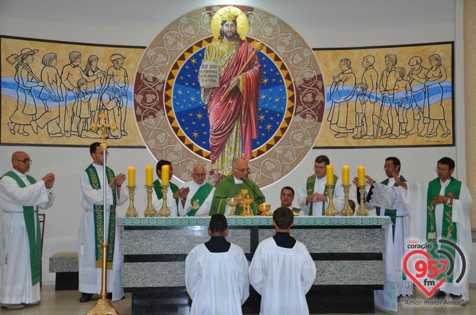 Posse Pe. Junior Caetano na Paróquia Cristo Rei