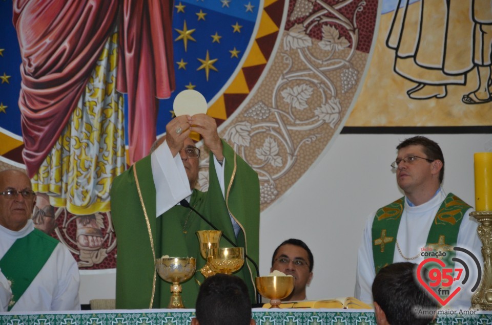 Posse Pe. Junior Caetano na Paróquia Cristo Rei