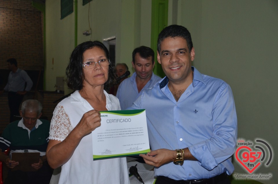 Reunião de grupos seccionais na linha do barreirão-Dourados/Fátima do Sul