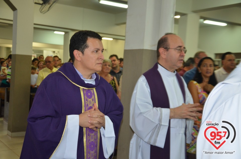 Celebração da quarta-feira de cinzas e lançamento da CF 2015 na Catedral