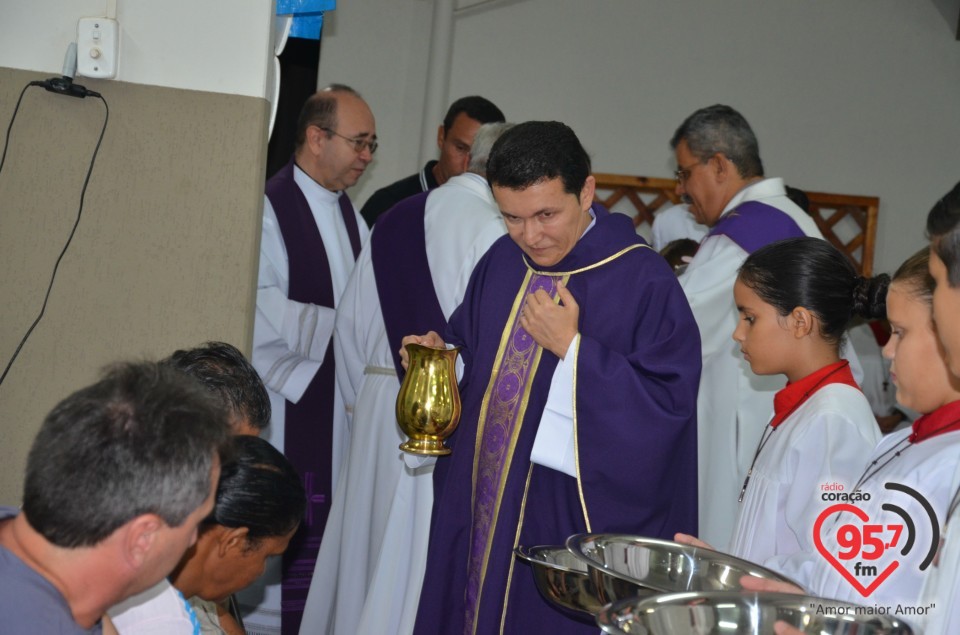 Celebração da quarta-feira de cinzas e lançamento da CF 2015 na Catedral