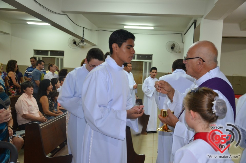Missa do Seminário Sagrado Coração de Jesus e apresentação dos novos seminaristas