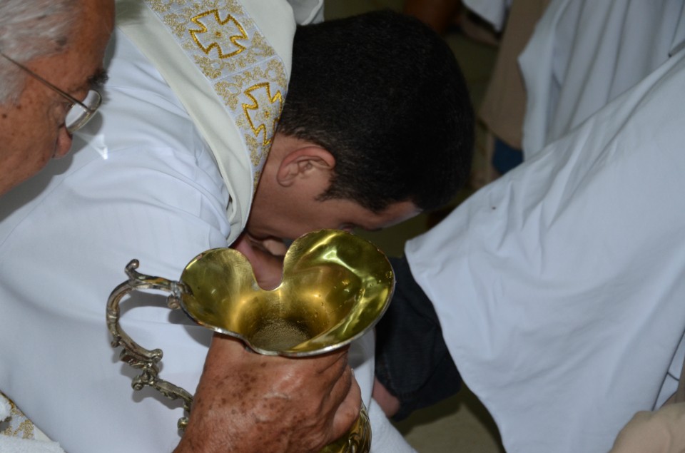 Celebração da missa do 'Lava-Pés' na Catedral