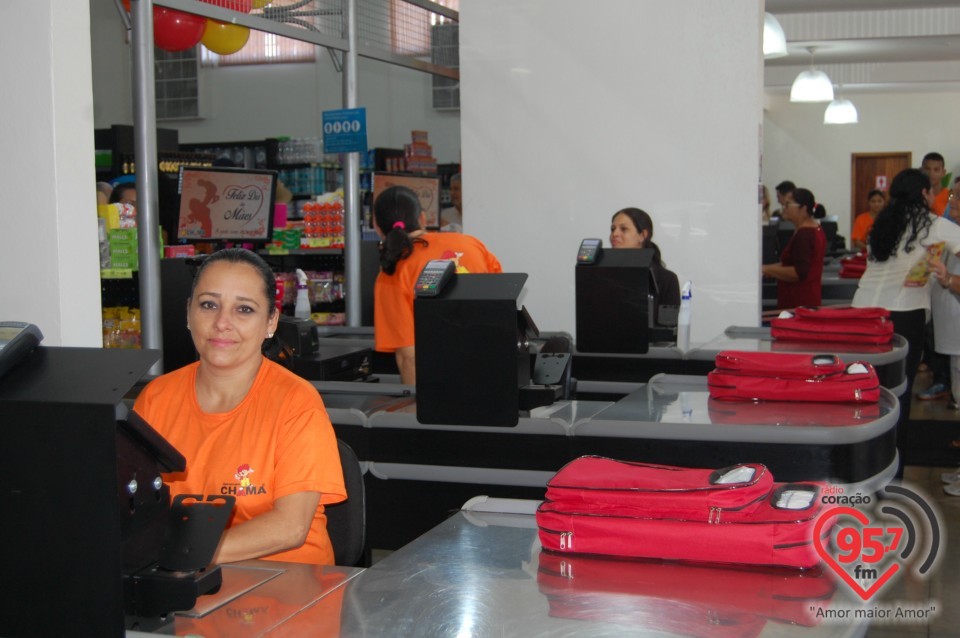 Mais uma loja do Supermercados Chama inaugurada