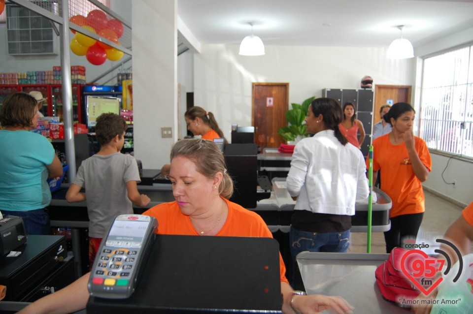 Mais uma loja do Supermercados Chama inaugurada