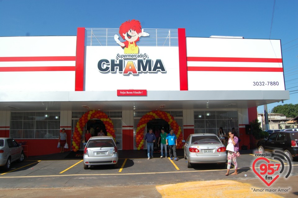 Mais uma loja do Supermercados Chama inaugurada