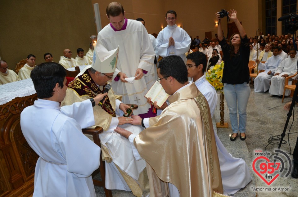 Ordenação sacerdotal de Jander Silva, em Caarapó