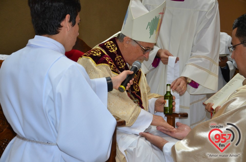 Ordenação sacerdotal de Jander Silva, em Caarapó