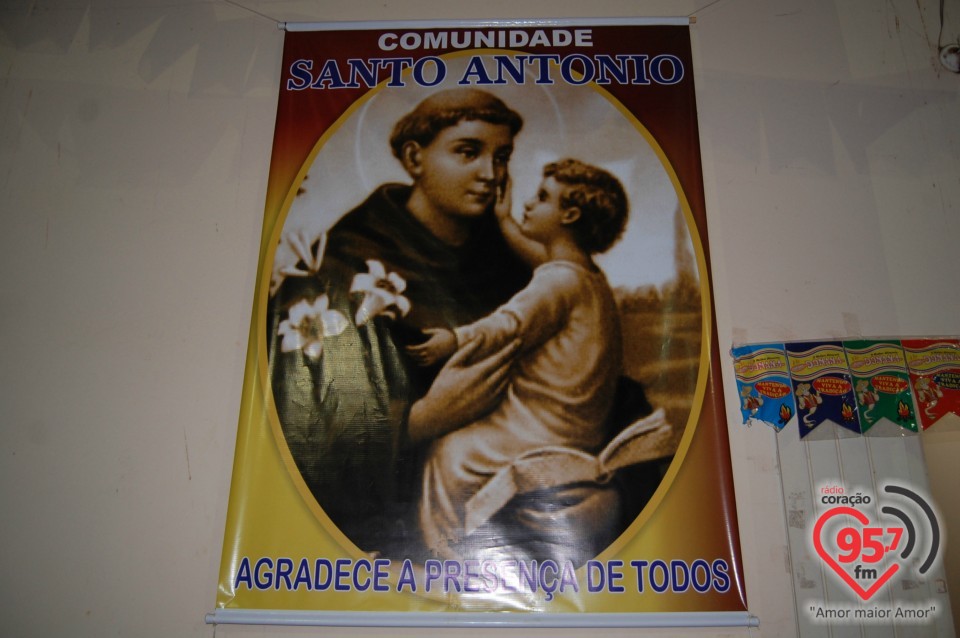 Santo Antonio é comemorado em comunidade do 4° Plano