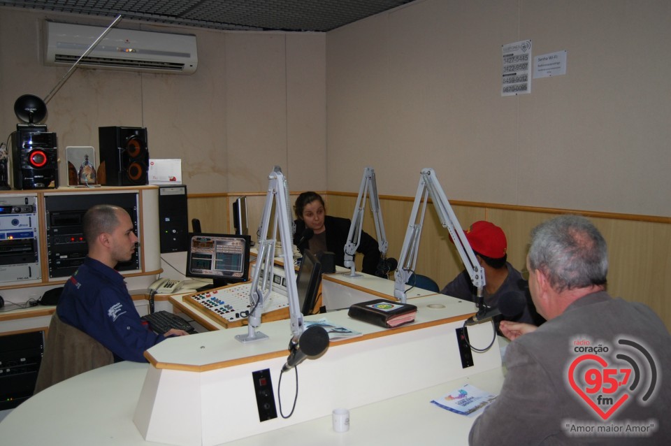 Geraldo Resende concede entrevista na Rádio Coração