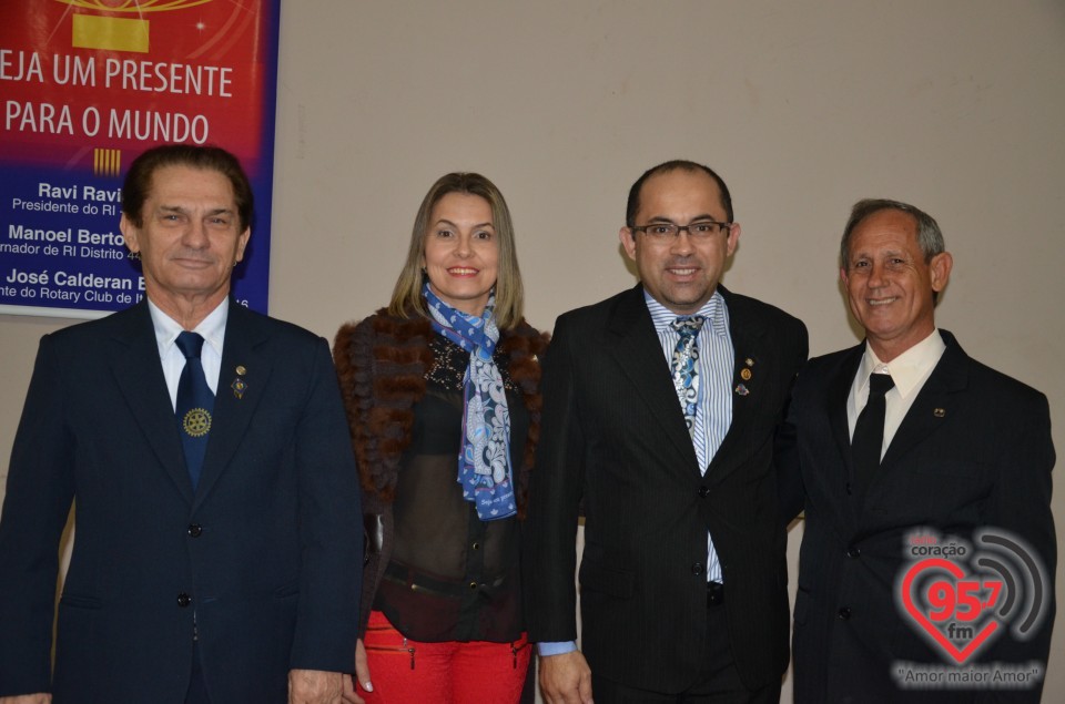 Rotary de Itaporã empossa novo presidente