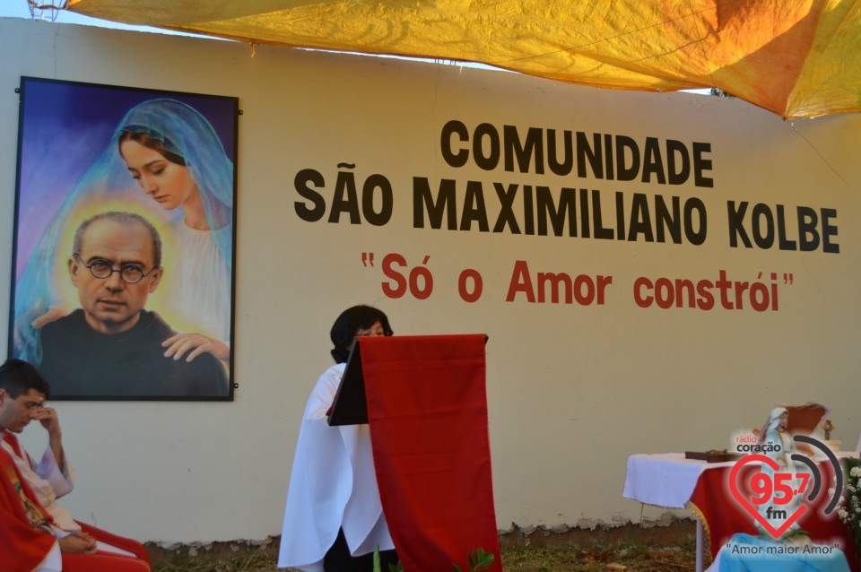 Comunidade celebra padroeiro Maximiliano Kolbe