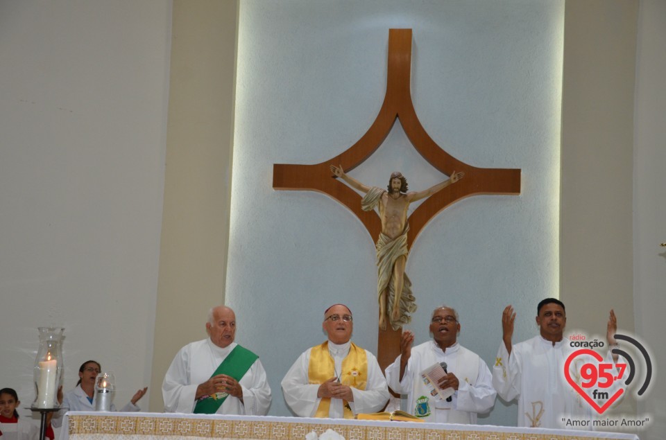Monsenhor Henrique celebra 2ª missa em Dourados