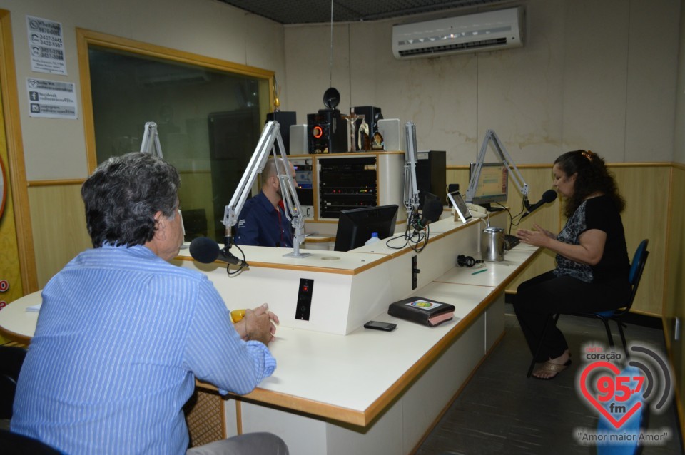 Rádio Coração recebe o prefeito Murilo Zauith