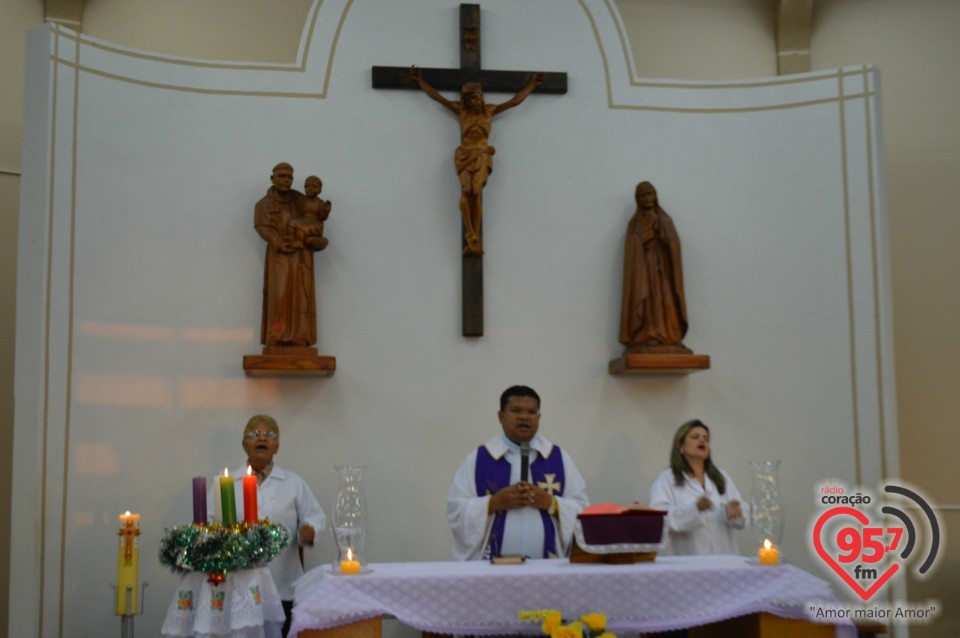 Primeira comunhão na Comunidade Santo Antônio