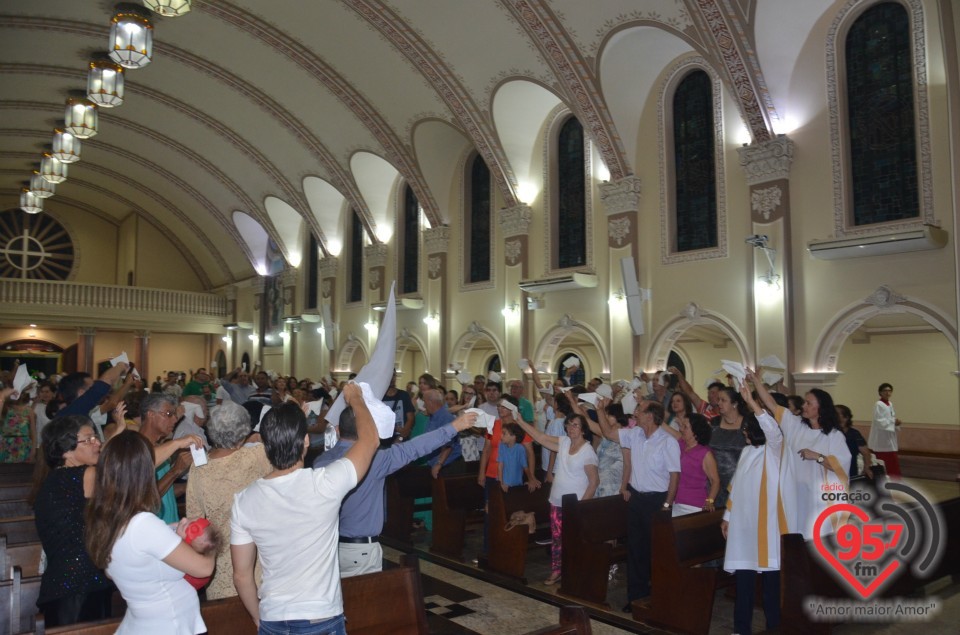 Missa pela 'Paz' no último dia de 2015