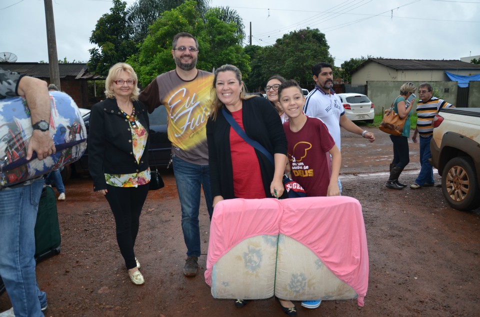 Embarque dos participantes do 23° acampamento Sênior