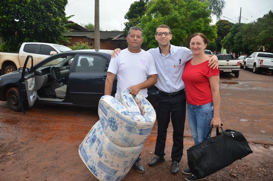 Embarque dos participantes do 23° acampamento Sênior