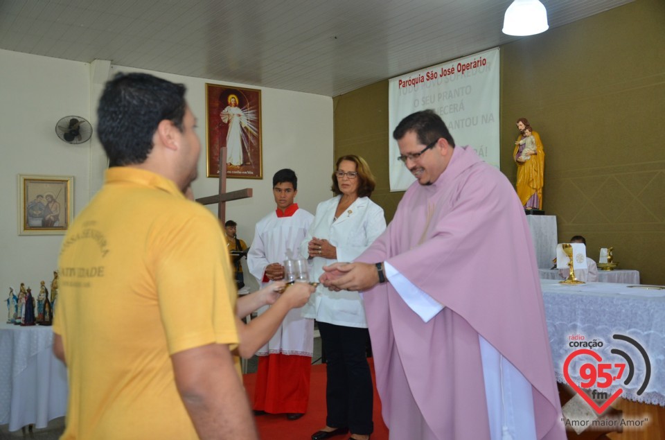 Missa das Equipes de Nossa Senhora na Paróquia São José Operário