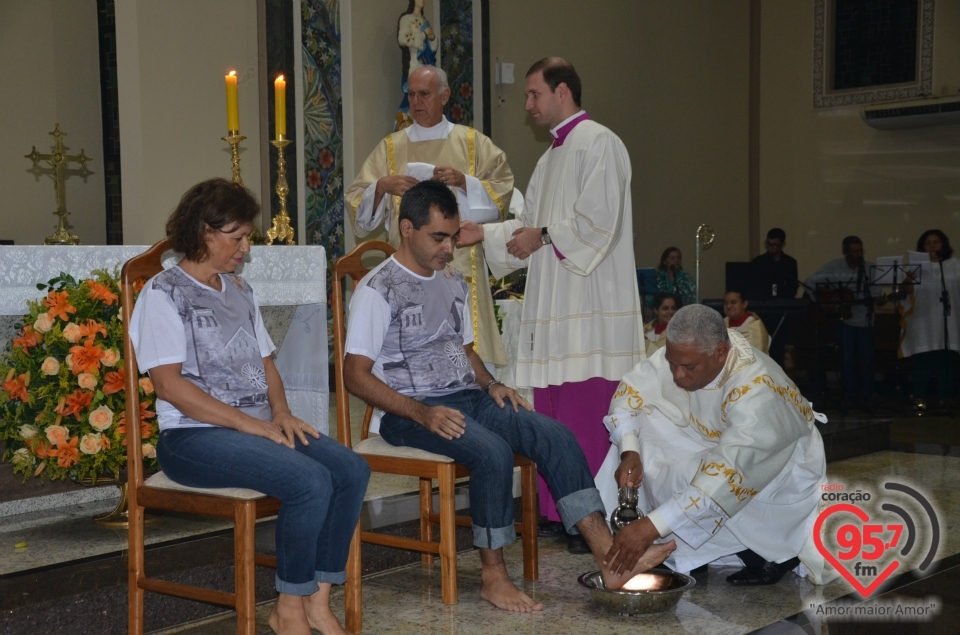 Cerimônia do Lava-Pés na Catedral