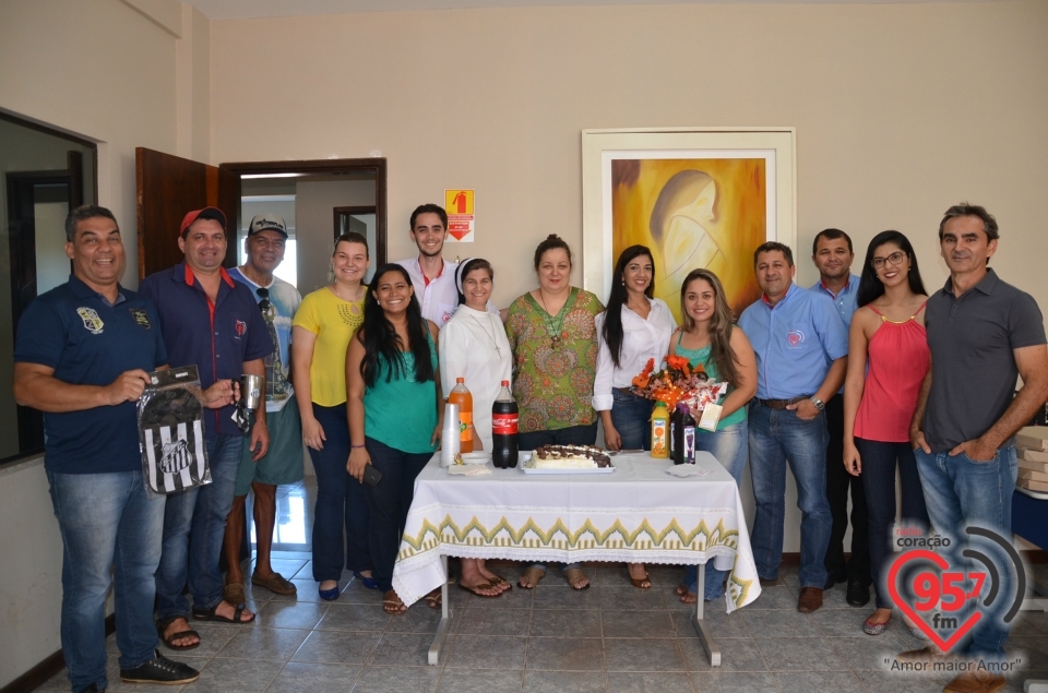 Comemoração dos aniversariantes do mês de abril