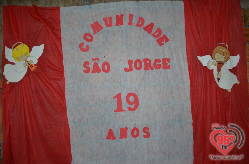 Comunidade São Jorge comemora 19 anos