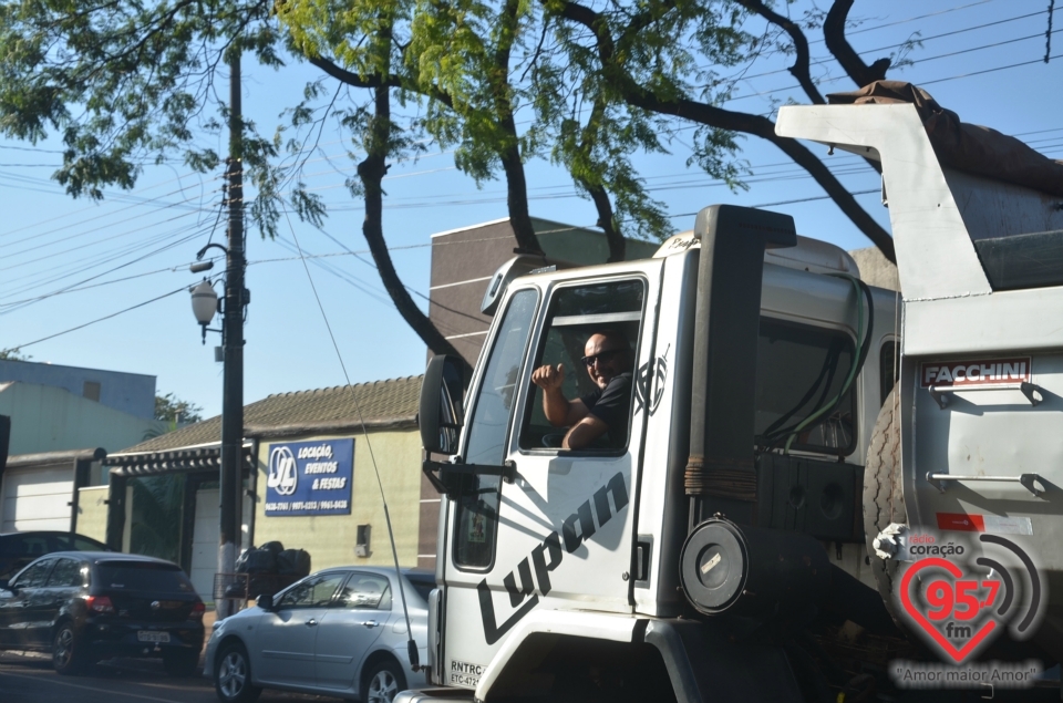 Carreata de São Cristóvão reúne mais de 2 mil veículos em Dourados