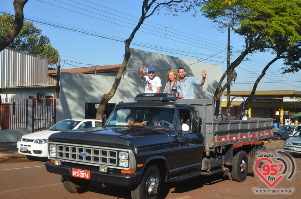 Carreata de São Cristóvão reúne mais de 2 mil veículos em Dourados