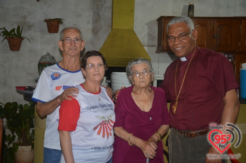 Dom Henrique faz visita pastoral em Caarapó