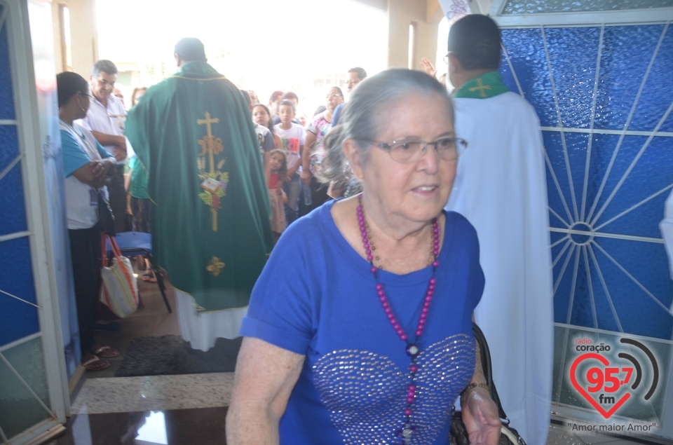 Peregrinação no Santuário da vila São Pedro