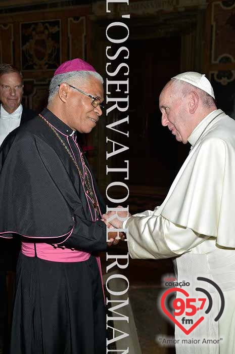 Dom Henrique se encontra com o Papa Francisco no Vaticano