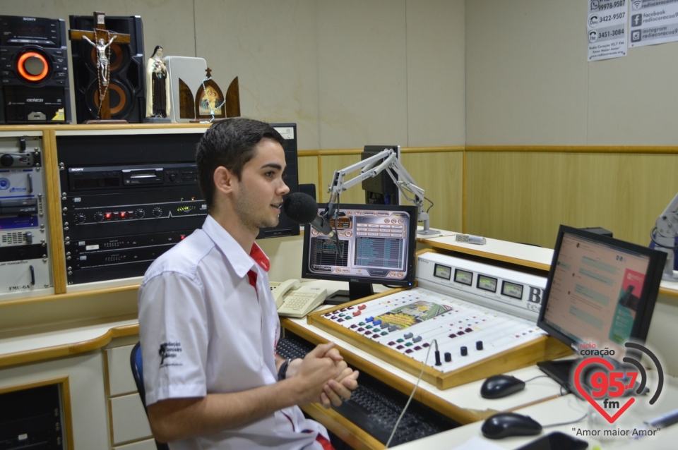 HG Dourado Empreendimentos visita Rádio Coração FM