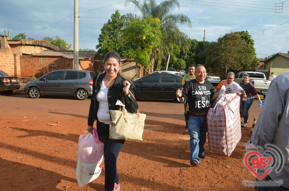 Embarque dos participantes do 27° Acampamento Sênior