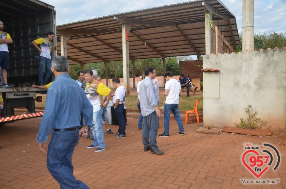 Embarque dos participantes do 27° Acampamento Sênior