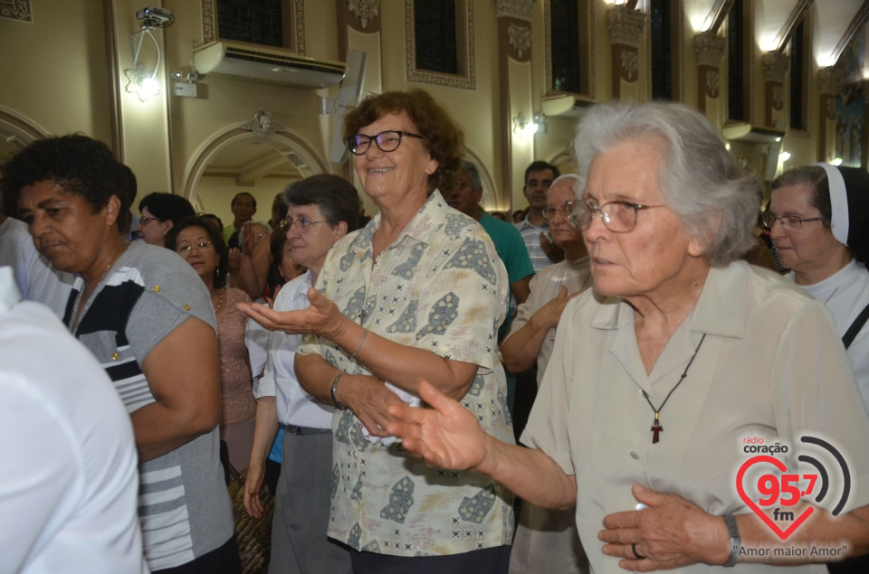 Missa de envio da Irmã Claudete em missão para Portugal
