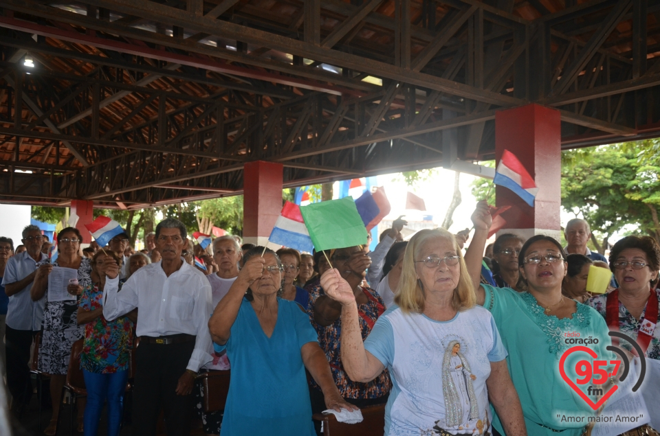 Comunidade paraguaia celebra o dia de Nossa Senhora de Caacupê