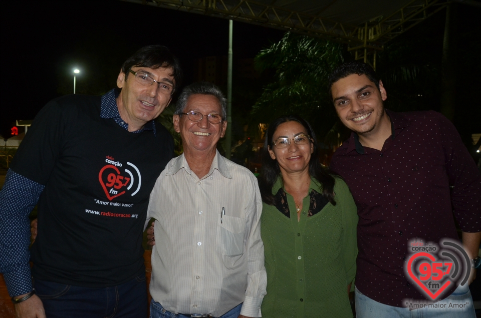 Show de Jorge Pai e Jorge Filho na praça Antônio João