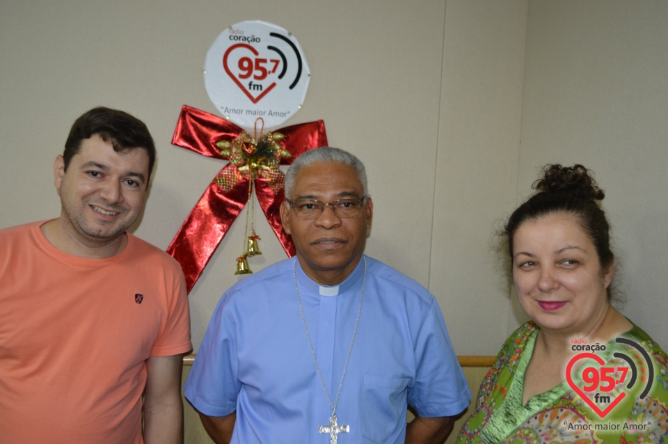 Dom Henrique e Padre Marcos apresentam balanço das atividades pastorais da Diocese de Dourados em 2016