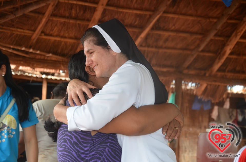 Irmã Claudete participa de Celebração da Vida e se despede dos irmãos indígenas