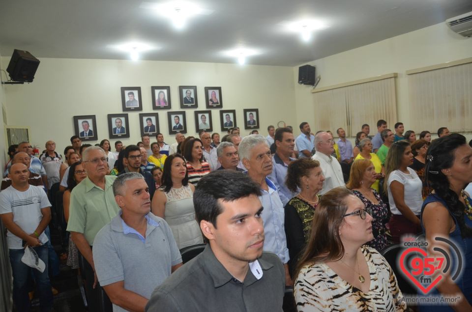 Sessão solene marca abertura dos trabalhos da câmara de Itaporã em 2017