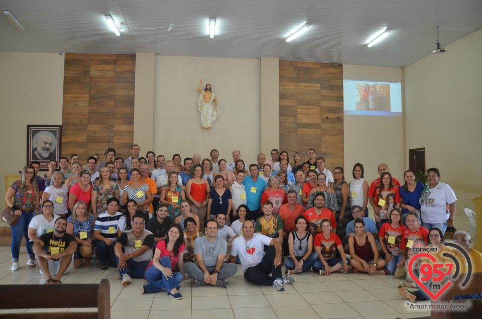 1ª jornada dos católicos em células do Santuário Padre Pio